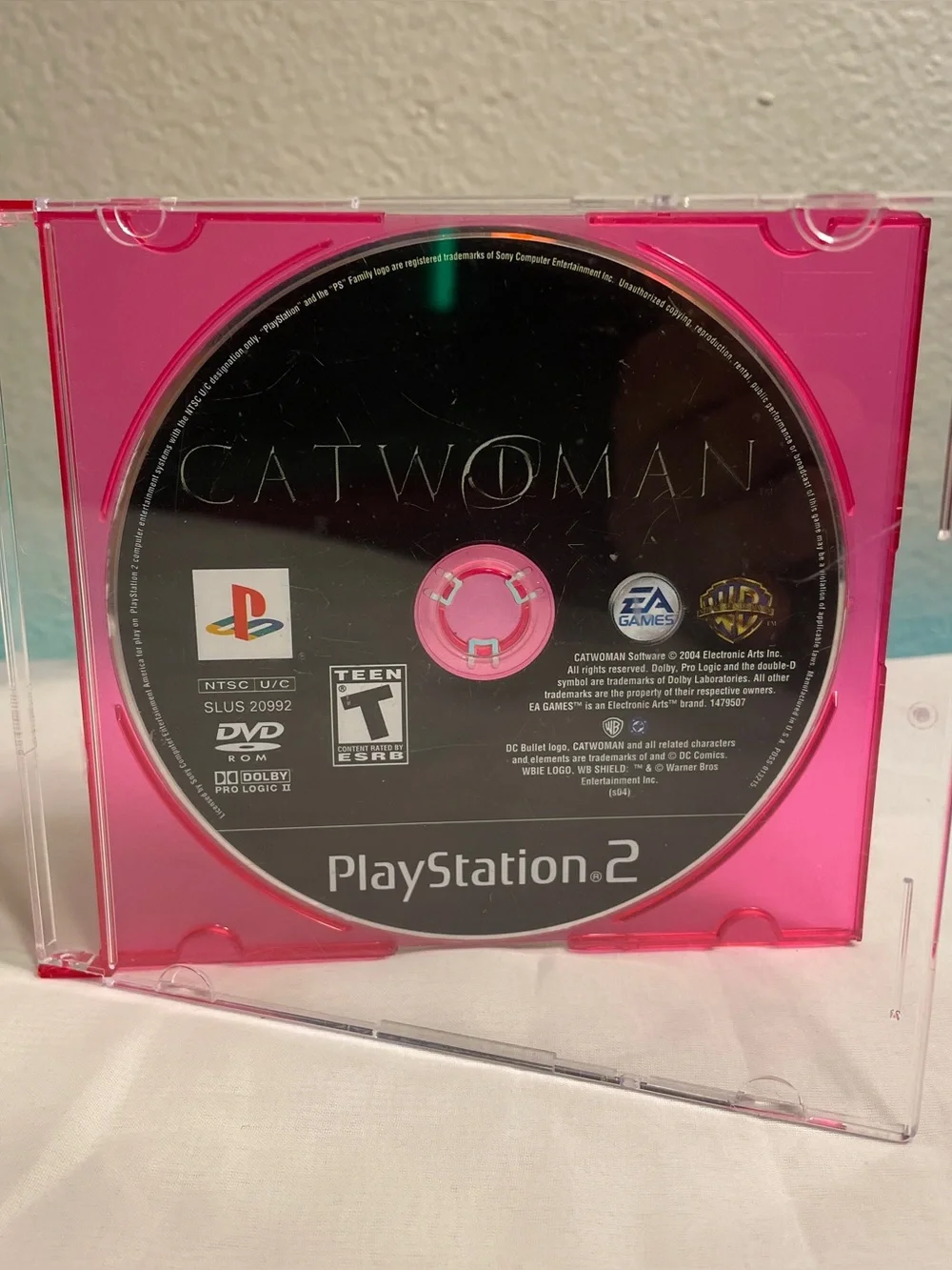 Catwoman Sony PlayStation 2 Disk Only 2004 PS2 Tested And Works